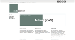 Desktop Screenshot of dailyposition.ch