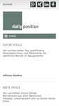 Mobile Screenshot of dailyposition.ch